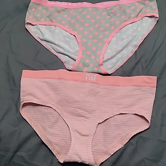 VICTORIA'S SECRET & PINK (7) THONGS AND (3) BIKINIS - Picture 3 of 7